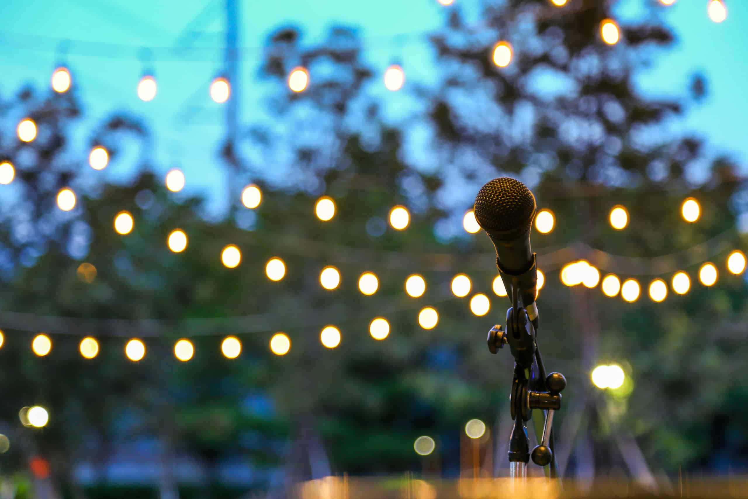 wedding band microphone