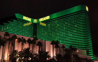Exterior Building of the MGM Grand Convention Center in Las Vegas