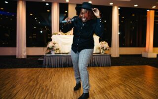 corporate party DJ Miami queendoq the Wedding DJ logo