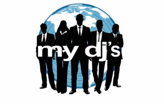 corporate party DJ San Diego MY DJs logo