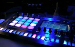 Colorful DJ sets