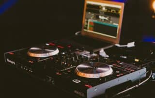 DJ equipment mixers