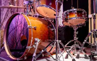 Corporate event band musical equipment