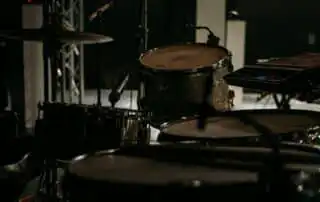 Music equipment used by party band