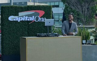 DJ Will Gill at corporate gala awards