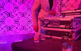 Will Gill performing as corporate event DJ at a Washington DC event